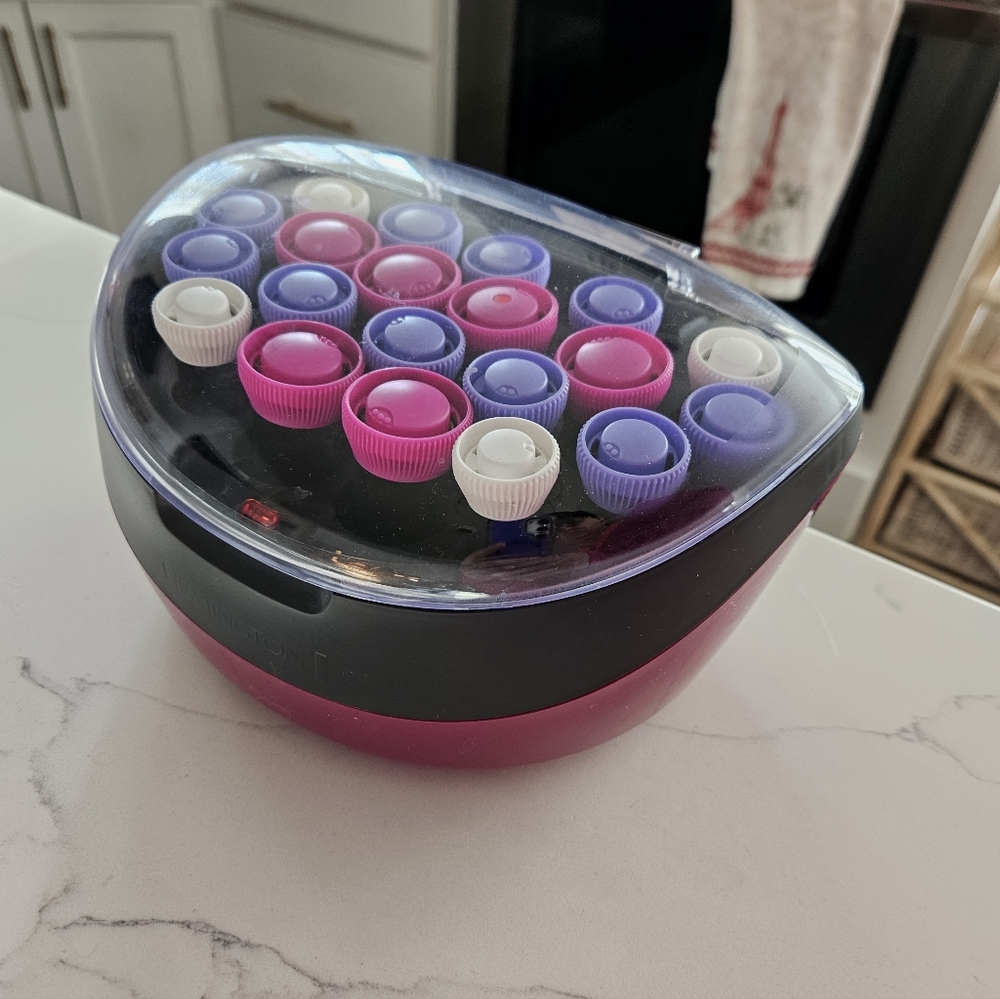 Remington Pink and Purple Hair Roller Set New Withoit Box